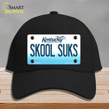 Skool Suks Kentucky Novelty License Plate Hat Cotton / Black