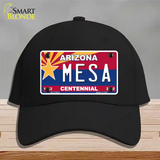 Arizona Centennial Mesa Novelty License Plate Hat Cotton / Black