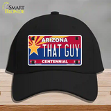 Arizona Centennial That Guy Novelty License Plate Hat Cotton / Black