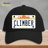 Climber California Novelty License Plate Hat Cotton / Black