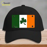 Shamrock Irish Flag Novelty License Plate Hat Cotton / Black