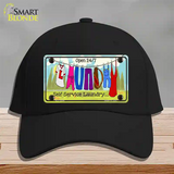 Laundry Self Service Novelty License Plate Hat Cotton / Black