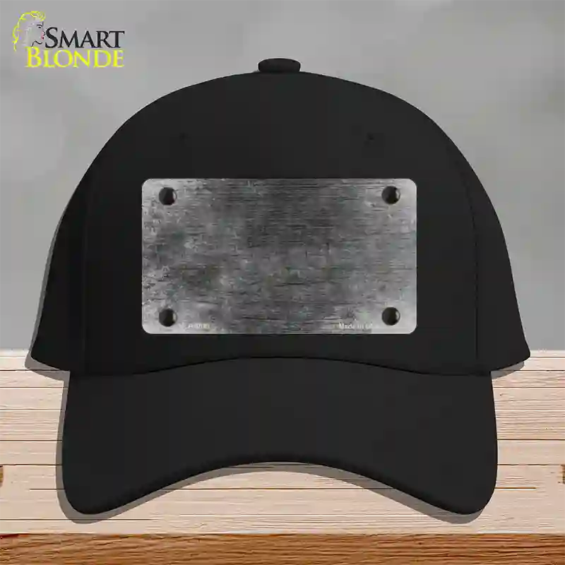 Black Oil Rubbed Solid Novelty License Plate Hat Cotton / Black