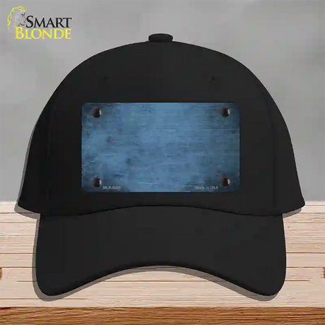 Light Blue Oil Rubbed Solid Novelty License Plate Hat Cotton / Black