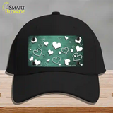 Mint White Love Oil Rubbed Novelty License Plate Hat Cotton / Black