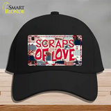 Scraps Of Love Novelty License Plate Hat Cotton / Black