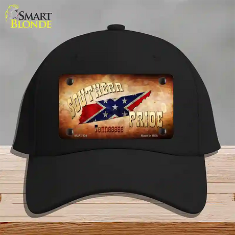 Southern Pride Tennessee Novelty License Plate Hat Cotton / Black