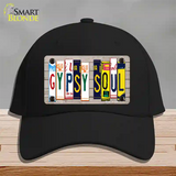 Gypsy Soul Wood License Plate Art Novelty License Plate Hat Cotton / Black