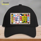 True Blood Wood License Plate Art Novelty License Plate Hat Cotton / Black