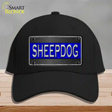 Sheepdog Thin Blue Line Novelty License Plate Hat Cotton / Black