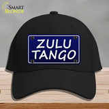 Zulu Tango Novelty License Plate Hat Cotton / Black