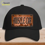 Muscle Car Novelty License Plate Hat Cotton / Black