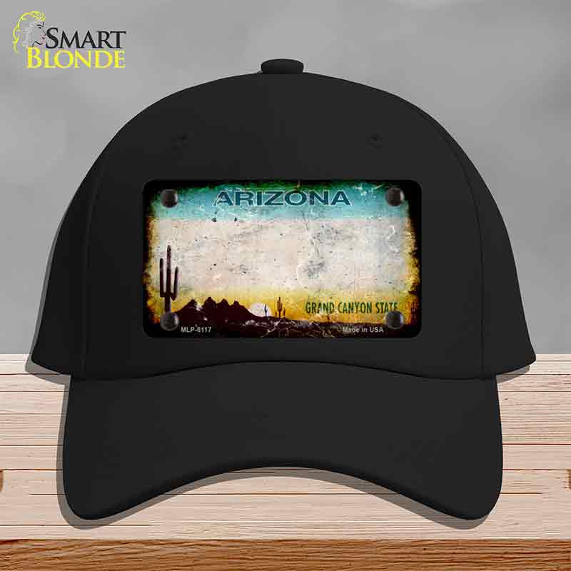 Arizona State Rusty Novelty License Plate Hat HAT-MLP-8117
