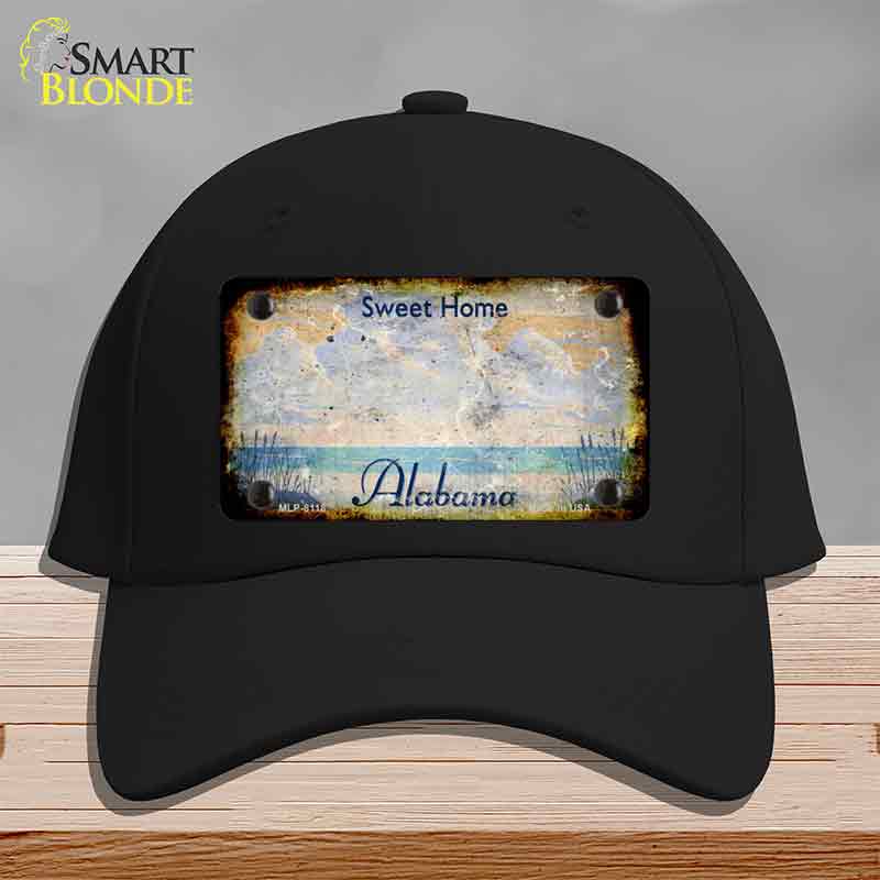 Alabama State Rusty Novelty License Plate Hat HAT-MLP-8118