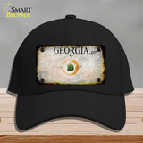 Georgia Rusty Blank Novelty License Plate Hat Cotton / Black