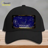 Inidana Rusty Blank Novelty License Plate Hat Cotton / Black