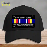 War On Terrorism Ribbon Novelty License Plate Hat Cotton / Black