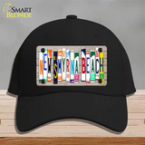 New Smyrna Beach Plate Art Novelty License Plate Hat Cotton / Black