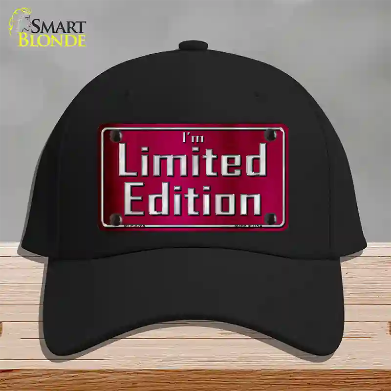 Im Limited Edition Novelty License Plate Hat Cotton / Black