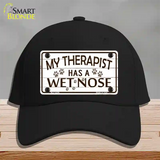 My Therapist Novelty License Plate Hat Cotton / Black