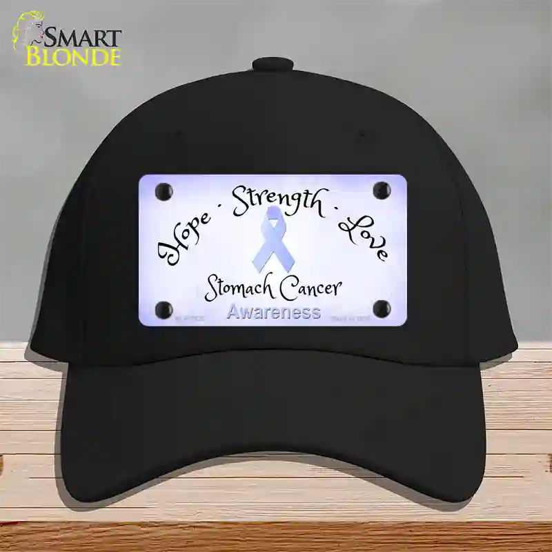 Stomach Ribbon Novelty License Plate Hat Cotton / Black