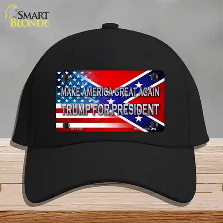 Make America Great Again Novelty License Plate Hat Cotton / Black