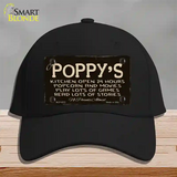 At Poppys Novelty License Plate Hat Cotton / Black