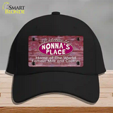 Nonnas Place Novelty License Plate Hat Cotton / Black