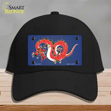 Dragon Novelty License Plate Hat Cotton / Black