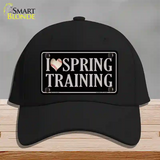 I Love Spring Training Novelty License Plate Hat Cotton / Black