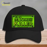 Zombie Killer Novelty License Plate Hat Cotton / Black