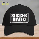 Soccer Dad Novelty License Plate Hat Cotton / Black