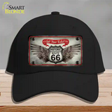 Get Your Kicks Novelty License Plate Hat Cotton / Black