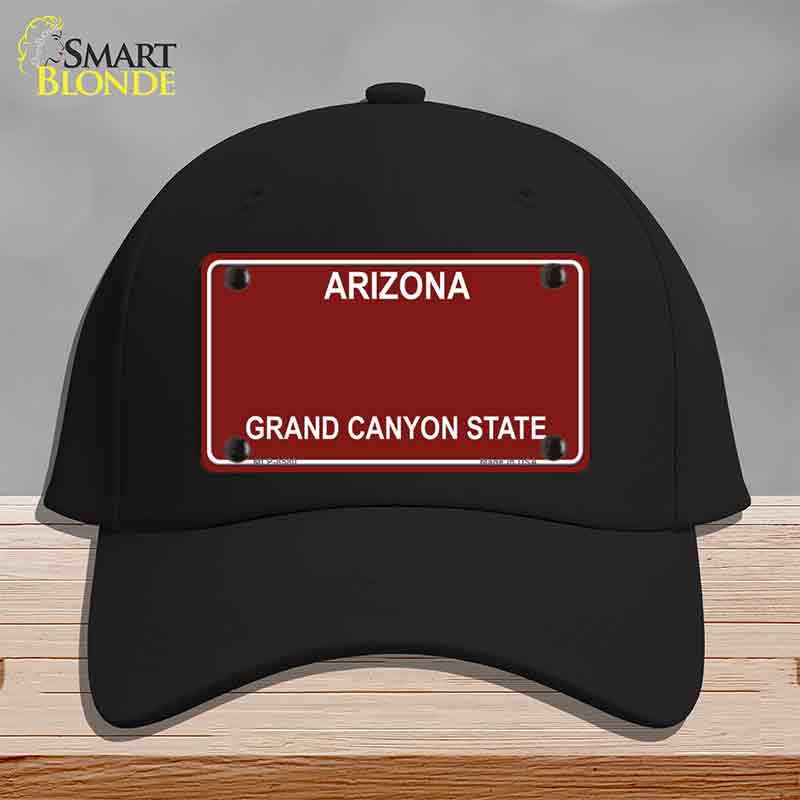 Arizona Red Novelty License Plate Hat HAT-MLP-8580