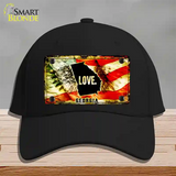 Georgia Love Novelty License Plate Hat Cotton / Black