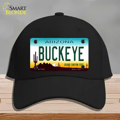 Buckeye Arizona Novelty License Plate Hat Cotton / Black