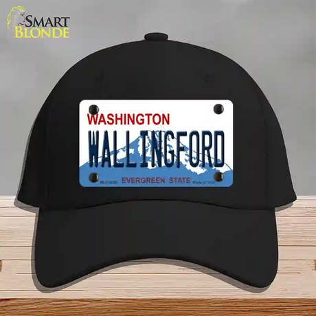 Washington Wallingford Novelty License Plate Hat Cotton / Black