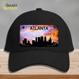 Atlanta Silhouette Novelty License Plate Hat Cotton / Black