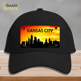 Kansas City Silhouette Novelty License Plate Hat Cotton / Black