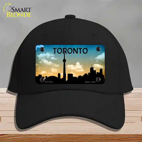 Toronto Silhouette Novelty License Plate Hat Cotton / Black