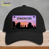 Edmonton Silhouette Novelty License Plate Hat Cotton / Black