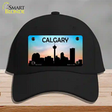 Calgary Silhouette Novelty License Plate Hat Cotton / Black