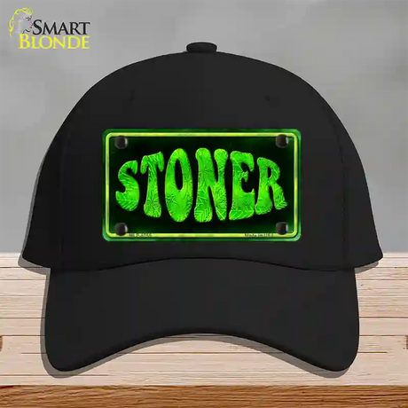 Stoner Novelty License Plate Hat Cotton / Black