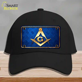 Freemasonry Novelty License Plate Hat Cotton / Black