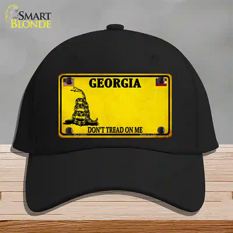 Georgia Dont Tread On Me Novelty License Plate Hat Cotton / Black