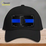 Alabama Thin Blue Line Novelty License Plate Hat Cotton / Black