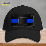 Colorado Thin Blue Line Novelty License Plate Hat Cotton / Black