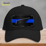 Tennessee Thin Blue Line Novelty License Plate Hat Cotton / Black