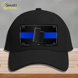 Utah Thin Blue Line Novelty License Plate Hat Cotton / Black