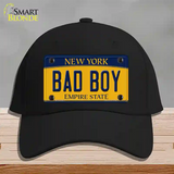 Bad Boy New York Novelty License Plate Hat Cotton / Black